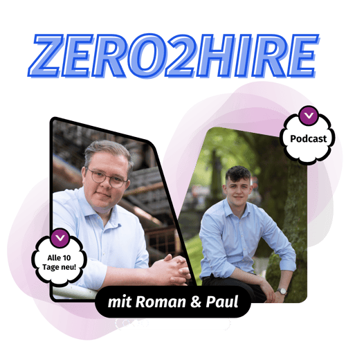 Kopie von Podcast Cover Zero2Hire