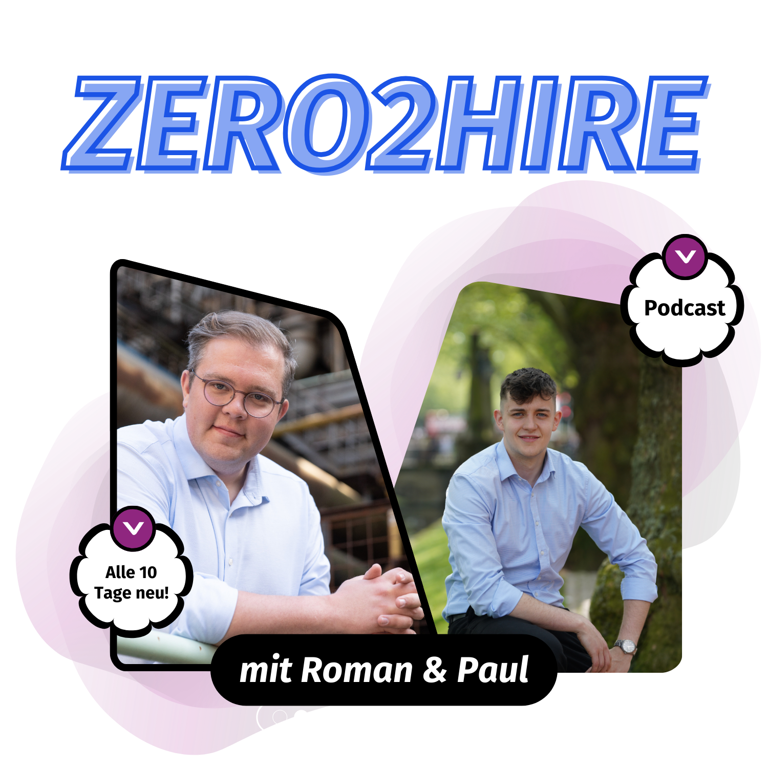 Kopie von Podcast Cover Zero2Hire